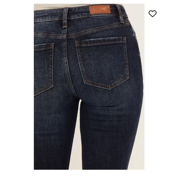 Shyanne Dark Blue Jeans - Picture 4 of 10